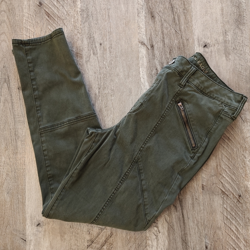 American Eagle High-Waisted Jegging Crop 16 Long